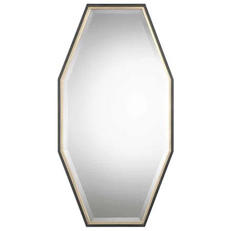 Savion Gold Octagon Mirror